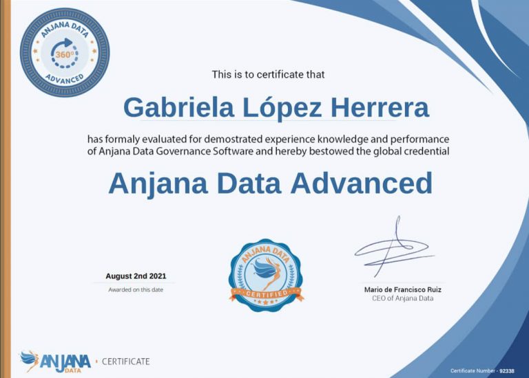 Anjana Data Advanced