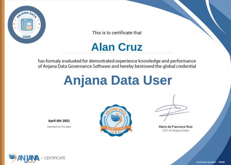 Anjana Data User